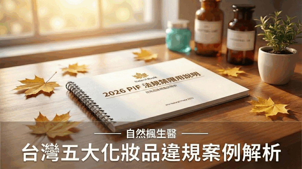 化妝品PIF, 台灣前五大違規案例解析